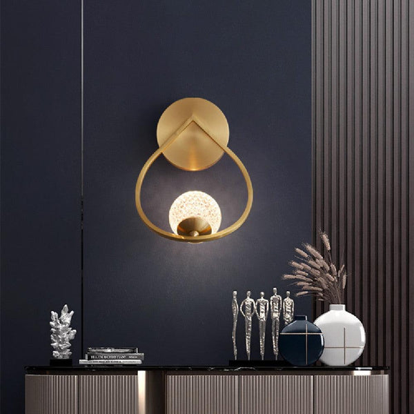 Celestial Orb Wall Lamp