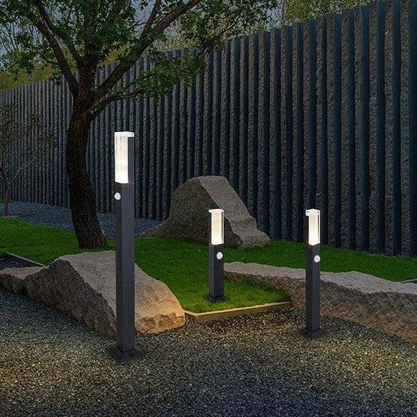 Luminous Path LED Garden Pillars