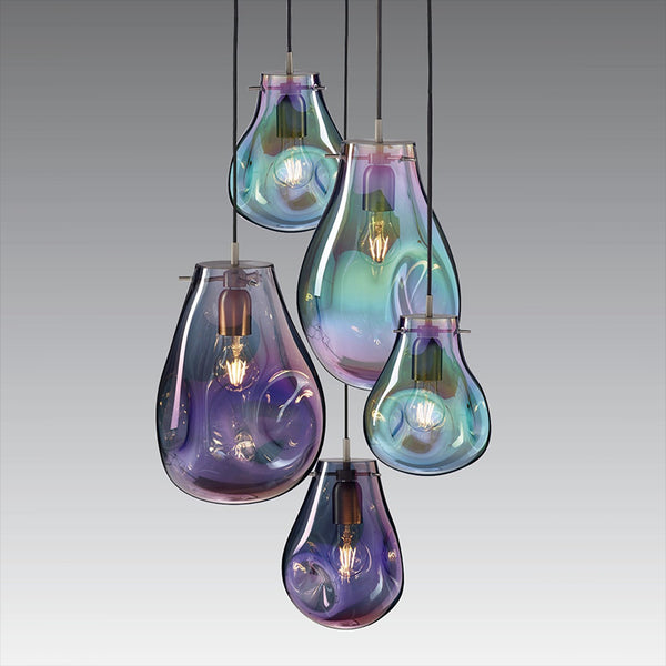 Colorful Glass Model Room Chandelier