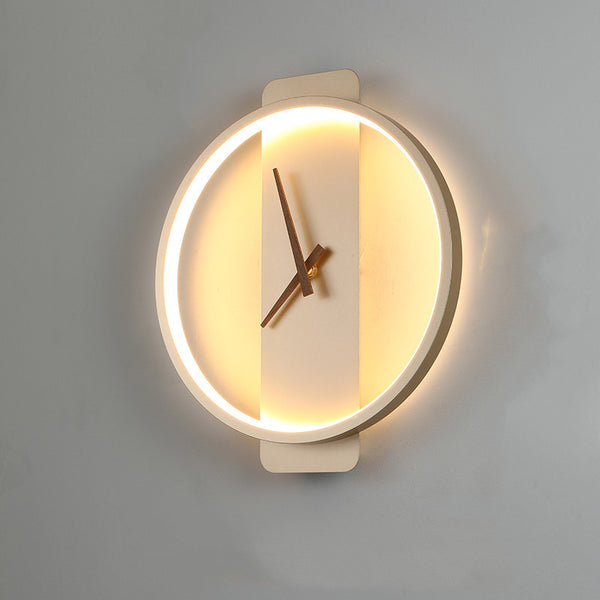 Nordic Timepiece Wall Lamp