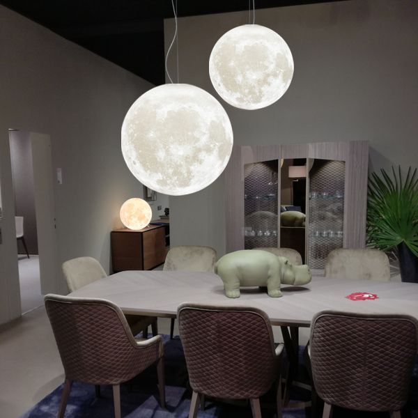 3D Effect Single-Head Pendant Lamp