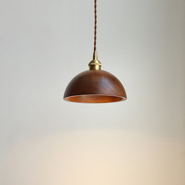 Black Walnut Single Head Droplight