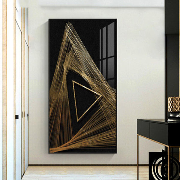 Abstract Geometric Canvas Wall Art