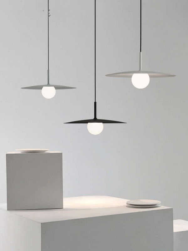 Luna Modern Disc Pendant Light