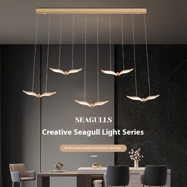 Nordic Elegance Seagulls Chandelier