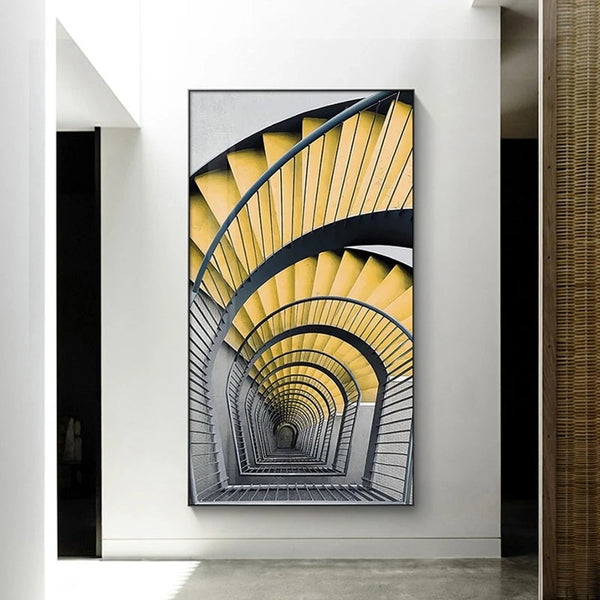 Bright Architectural Wall Art