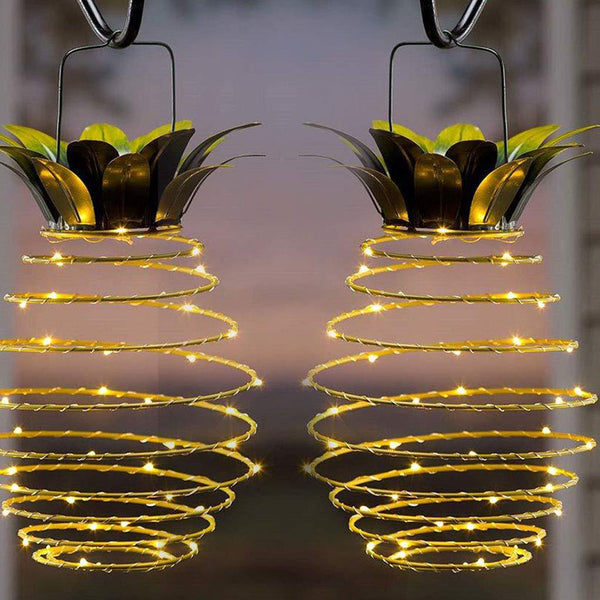 Pineapple Solar Garden Lights