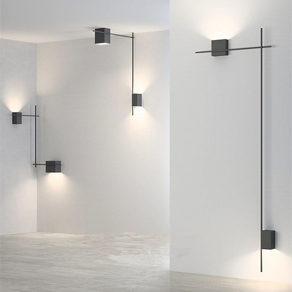 Nordic Slimline Combination Wall Lamp